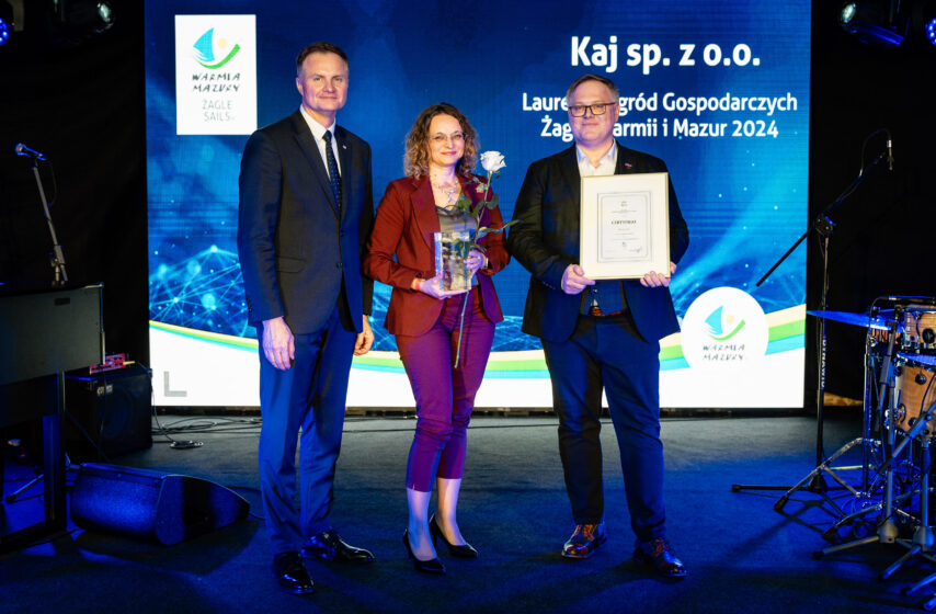 Kaj sp. z o.o. – lider w innowacyjnych opakowaniach, laureat Nagrody Gospodarczej Żagle Warmii i Mazur