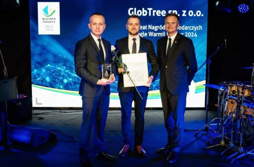 GlobTree sp. z o.o. – Lider w Innowacjach Informatycznych i Telekomunikacyjnych z Certyfikatem Nagrody Gospodarcze Żagle Warmii i Mazur