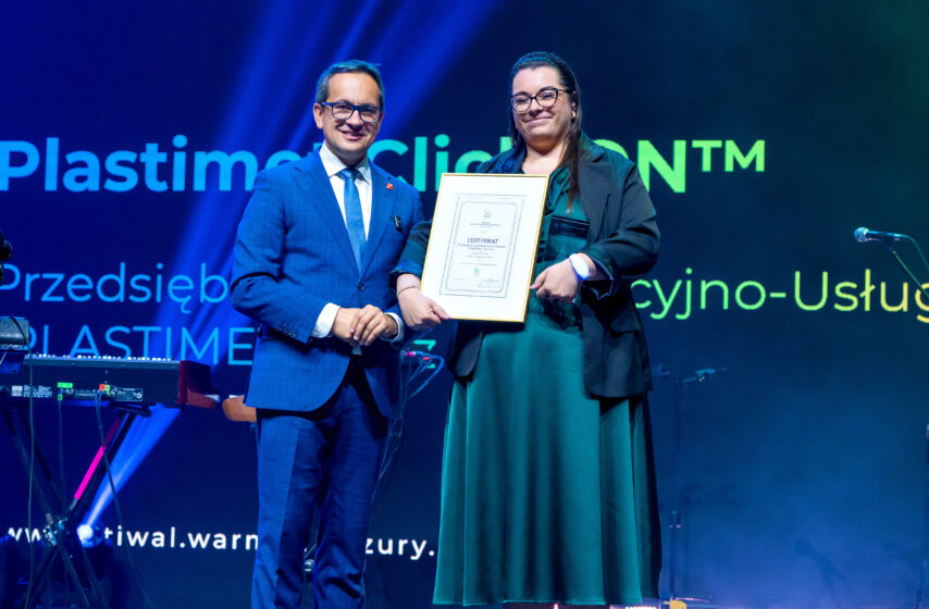 PLASTIMET CLICK-ON™ – mazurska technologia, która otwiera okna na świat. Laureat Nagrody Gospodarczej „Żagle Warmii i Mazur”